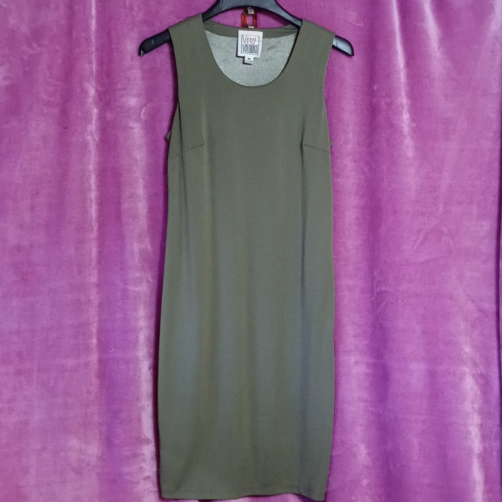 Light Army Green Very Vollbrach Sheath Sz. M